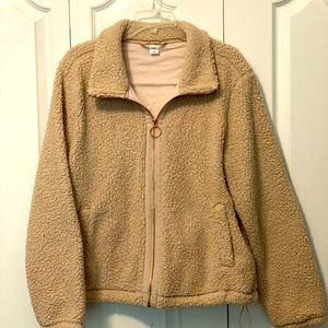 Soft Sherpa Zip Up Jacket